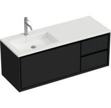 Skříňka pod umyvadlo s umyvadlem a dvěma zásuvkami