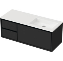 Skříňka pod umyvadlo se dvěma zásuvkami a zapuštěným umyvadlem