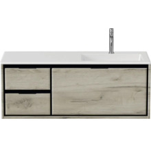 Skříňka pod umyvadlo s umyvadlem a baterií