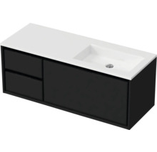 Skříňka pod umyvadlo se dvěma zásuvkami a umyvadlem