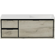 Skříňka pod umyvadlo se zásuvkami a umyvadlem