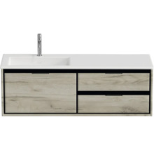 Skříňka pod umyvadlo s umyvadlem a baterií