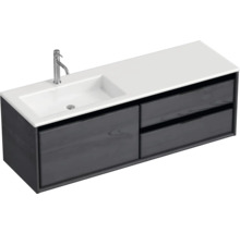 Skříňka pod umyvadlo s umyvadlem a dvěma zásuvkami