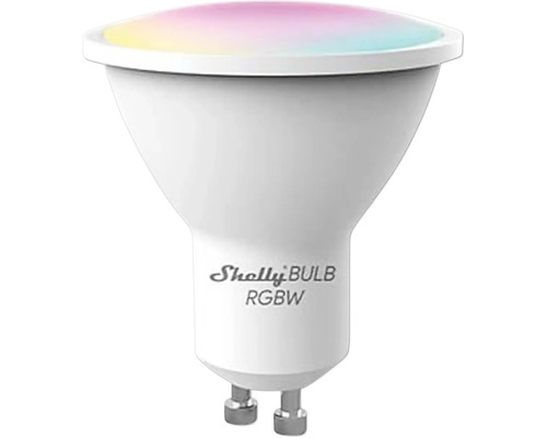 LED žárovka Shelly RGBW GU10 / 1,5 W čirá