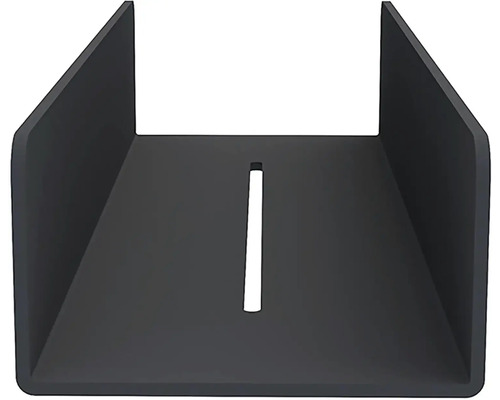 Kovový držák okapu s drážkou