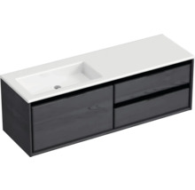 Skříňka pod umyvadlo s umyvadlem a zásuvkami