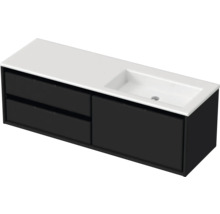 Skříňka pod umyvadlo se dvěma zásuvkami a umyvadlem