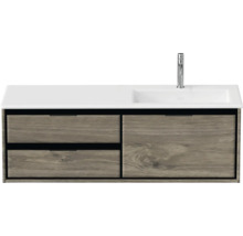 Skříňka pod umyvadlo s umyvadlem a vodovodní baterií