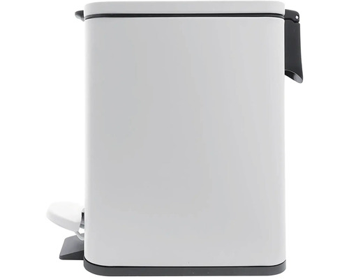 Ocelový nášlapný odpadkový koš