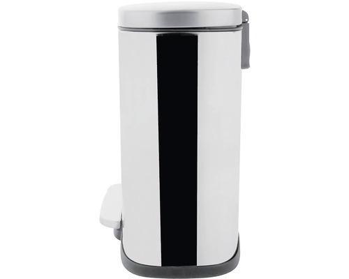 Ocelový odpadkový koš s pedálem