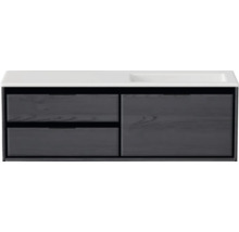 Skříňka pod umyvadlo se dvěma zásuvkami a umyvadlem