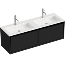 Umyvadlo se dvěma umyvadly a spodní skříňkou