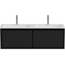 Skříňka pod umyvadlo se dvěma umyvadly a dvěma bateriemi