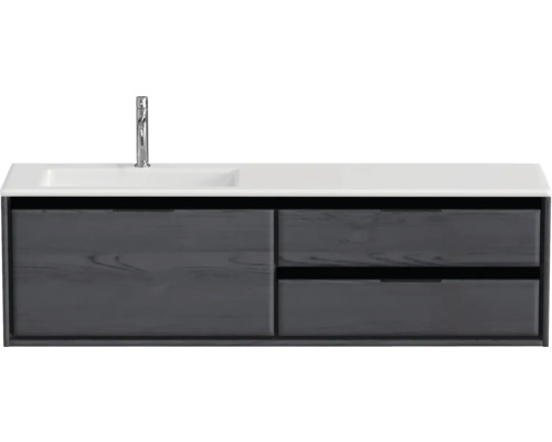 Skříňka pod umyvadlo s umyvadlem a baterií