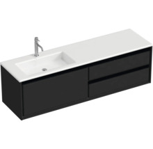 Skříňka pod umyvadlo se dvěma zásuvkami, umyvadlem a baterií