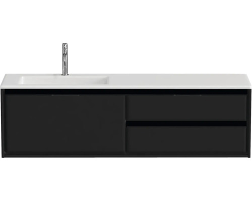 Skříňka pod umyvadlo s umyvadlem a baterií