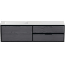 Skříňka pod umyvadlo se zásuvkami a umyvadlem