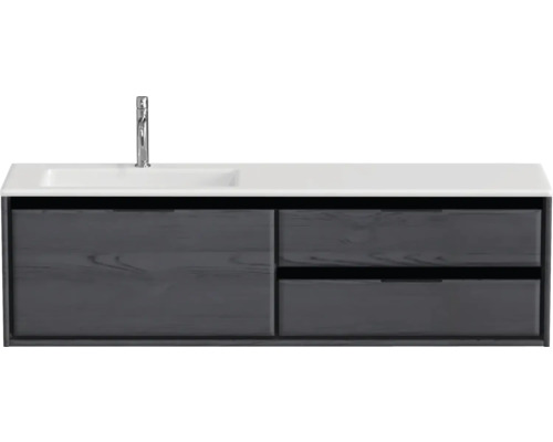 Skříňka pod umyvadlo s umyvadlem a baterií