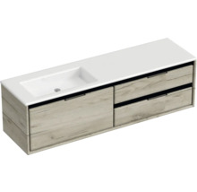 Skříňka pod umyvadlo se zásuvkami a umyvadlem