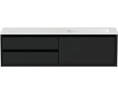 Skříňka pod umyvadlo se zásuvkami a umyvadlem