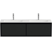 Skříňka pod umyvadlo se dvěma umyvadly a dvěma bateriemi