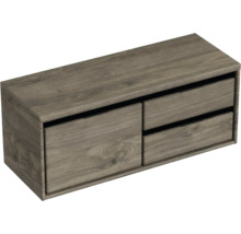 Závěsná skříňka pod umyvadlo se dvěma zásuvkami