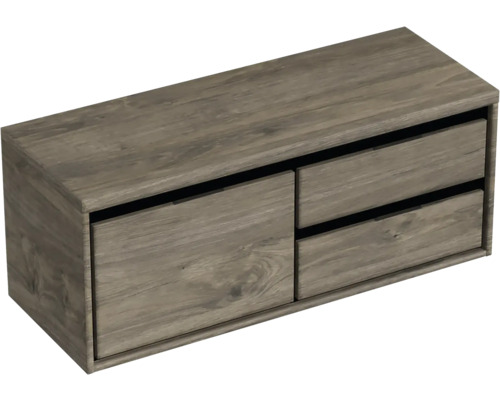 Závěsná skříňka pod umyvadlo se dvěma zásuvkami