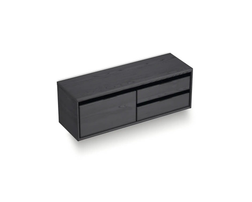 Závěsná skříňka pod umyvadlo se dvěma zásuvkami