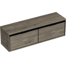 Závěsná skříňka pod umyvadlo se dvěma zásuvkami