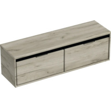 Závěsná skříňka pod umyvadlo se dvěma zásuvkami