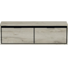 Závěsná skříňka na boty se dvěma výklopnými dvířky