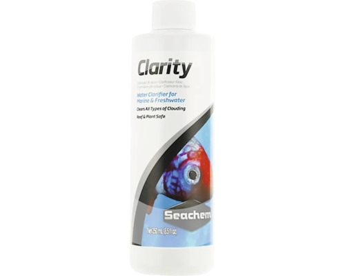 Přípravek na čištění sladkovodní i mořské vody Seachem Clarity 250 ml