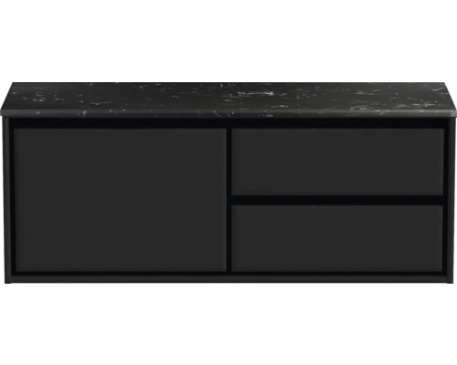 Skříňka pod umyvadlo se zásuvkami a odkládací plochou