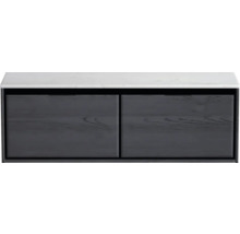 Skříňka pod umyvadlo se dvěma zásuvkami a krycí deskou