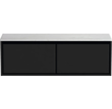 Skříňka pod umyvadlo se dvěma dvířky a deskou umyvadla