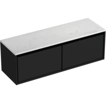 Skříňka pod umyvadlo se dvěma zásuvkami a umyvadlovou deskou