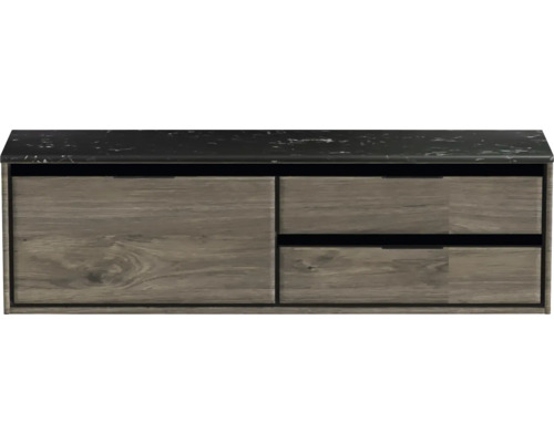 Skříňka pod umyvadlo se zásuvkami a policí