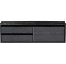 Skříňka pod umyvadlo se dvěma zásuvkami a odkládací plochou