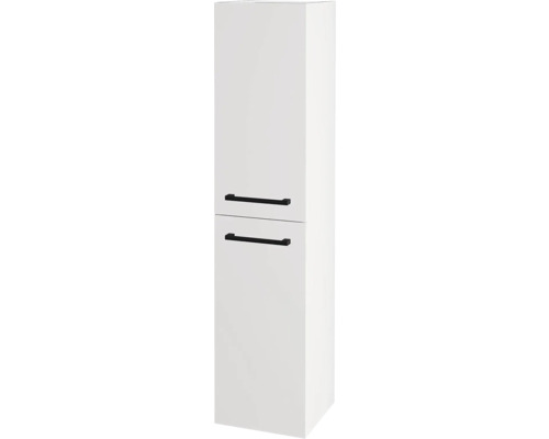 Koupelnová skříňka vysoká Drevojas Oskar bílá 35 x 154,5 x 33,4 cm