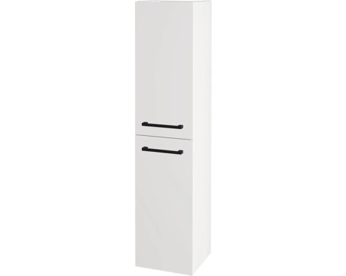 Koupelnová skříňka vysoká Drevojas Oskar bílá 35 x 154,5 x 35,2 cm
