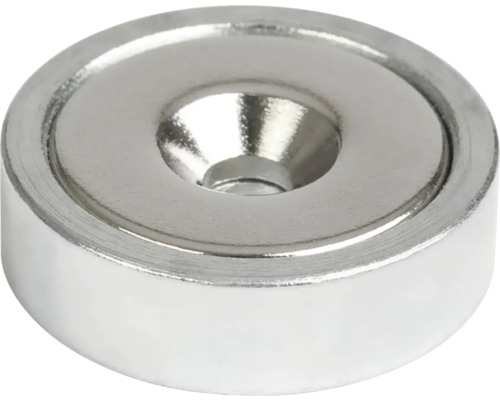 Magnet neodymový Ø 25 mm, 7 mm, nosnost 16 kg, kruhový
