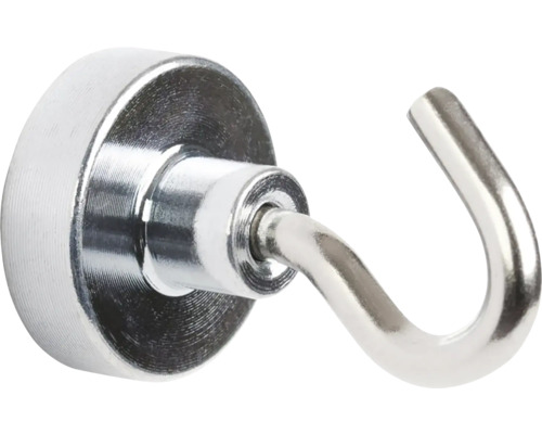 Magnet neodymový s hákem Ø 20 mm, nosnost 11 kg Magnet neodymový s hákem Ø 20 mm, nosnost 11 kg