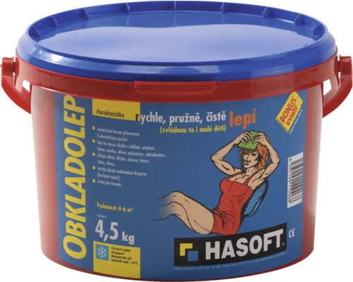 Disperzní lepidlo Hasoft OBKLADOLEP 4,5 kg