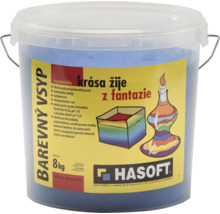 Kbelík s barevným pískem, 8 kg, pro dekoraci, plniva a zásyp