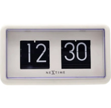 Překlápěcí hodiny Nextime s časem 12:30