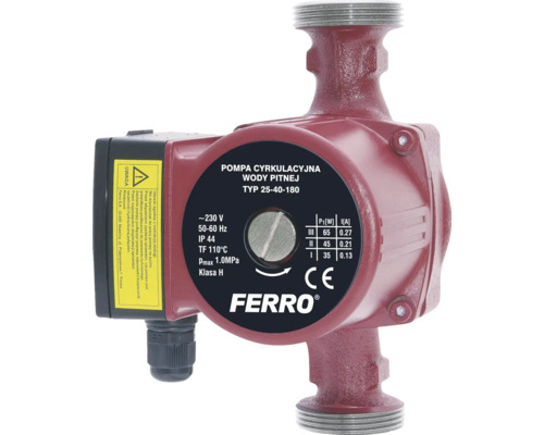 Oběhové čerpadlo Ferro AQUA PUMP 25/40 Oběhové čerpadlo Ferro AQUA PUMP 25/40