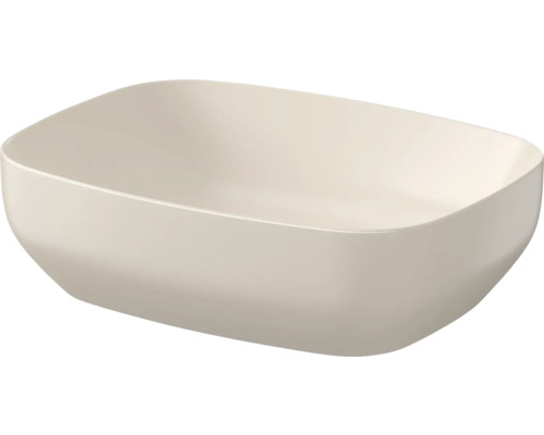 Umyvadlo na desku Cersanit LARGA sanitární keramika béžová 50 x 38,5 CCWT1001556401