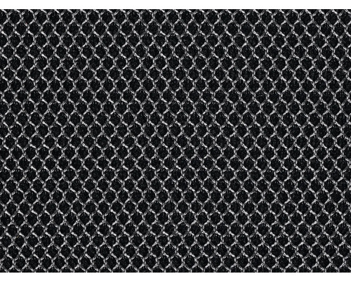 Detailní záběr černého drátěného pletiva