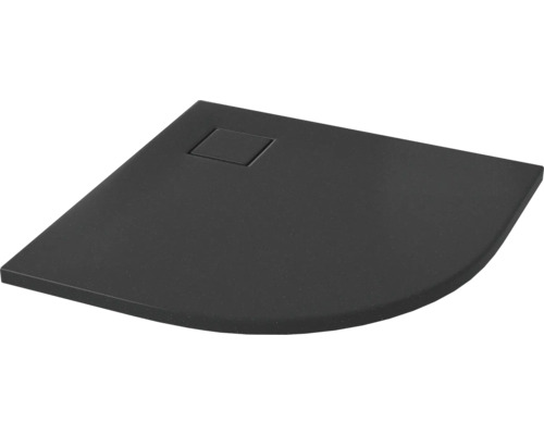 Sprchová vanička cersanit TAKO SLIM 90 x 90 x 4 cm černá matná AZTF1000853530 Černá rohová sprchová vanička se čtvercovým odtokem