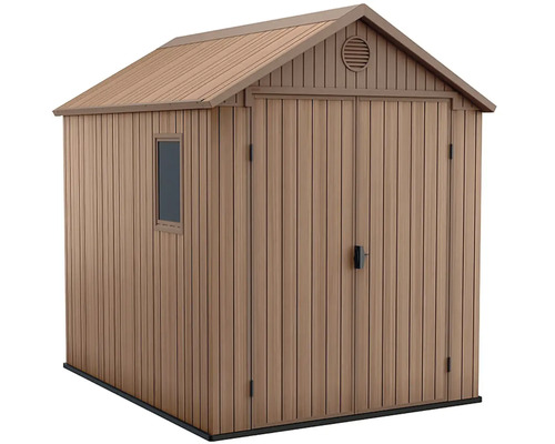 Plastový zahradní domek KETER Darwin 6x8 Evotech 190 x 244 cm hnědý Plastový zahradní domek KETER Darwin 6x8 Evotech 190 x 244 cm hnědý